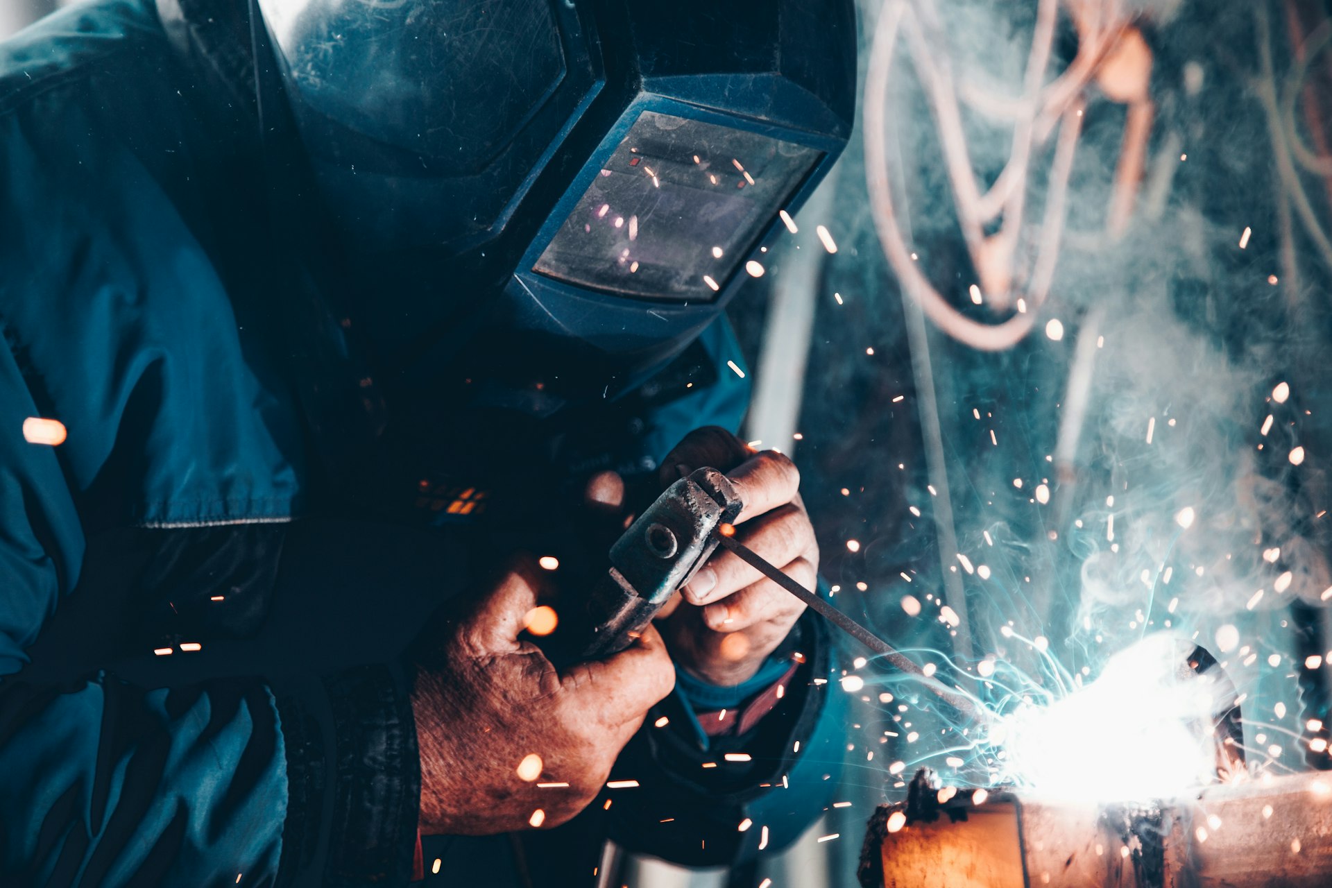 Industriële reiniging in actie